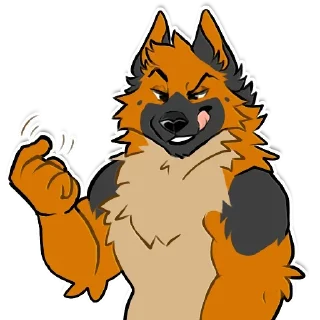 Telegram stiker 😋 Ringer (@ringershep on twitter)