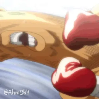 Video sticker 🍶 - ᗷY @ahMshY 𓉮 . Hajime no Ippo