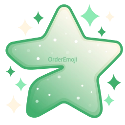 Sticker 💚 ✰ 𝑆𝑡𝑎𝑟 ➜ @OrderEmoji