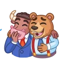 Sticker 😂 Investment Mammals