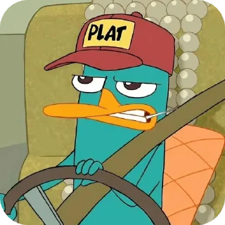 Video sticker 😒 Perry the Platypus @helping5