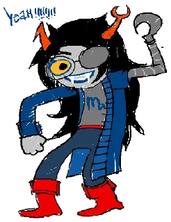 Telegram sticker ♏️ Homestuck pack by @SandaruKasa