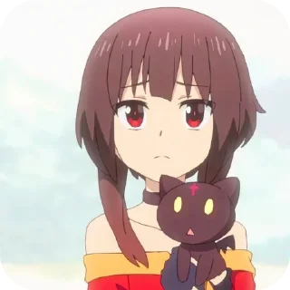 Telegram sticker 🙁 Megumin Pack — @ReN_MusiCcC