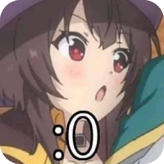 Video sticker 🤪 Megumin Pack — @ReN_MusiCcC