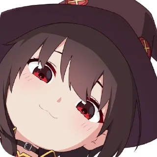 Telegram sticker 🥺 Megumin Pack — @ReN_MusiCcC