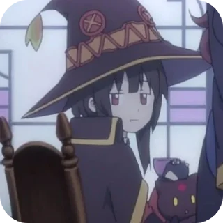 Telegram sticker 😑 Megumin Pack — @ReN_MusiCcC