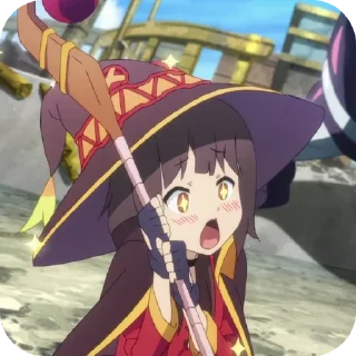 Video sticker 🤩 Megumin Pack — @ReN_MusiCcC