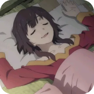 Telegram sticker 💤 Megumin Pack — @ReN_MusiCcC
