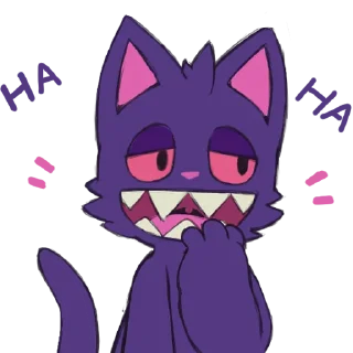 Телеграм стикер 😆 Cheshire