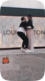 Video sticker ❤️ ~Couple Pack 3💕 @Bhumika_2704 :: @fStikBot