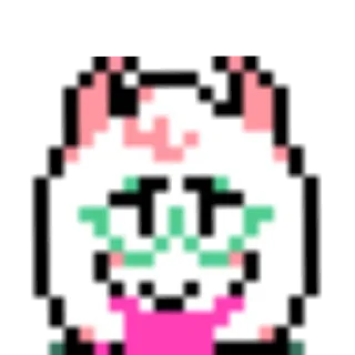 Телеграм стикер 🔳 🐐🍰🧣RALSEI2||@STIKERSDandU