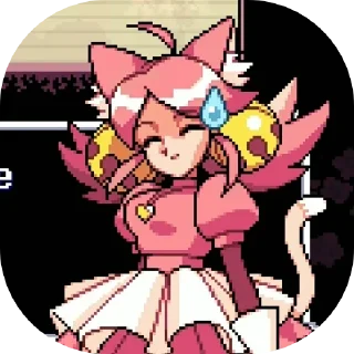 Telegram sticker 😅 Pink by @kucheriavka :: @fStikBot