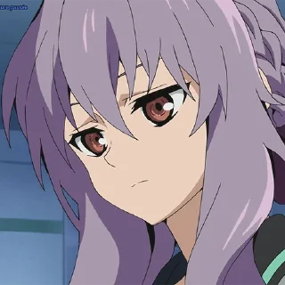 Телеграм стикер 💜 Shinoa Hiragi @xxTokyo_Art