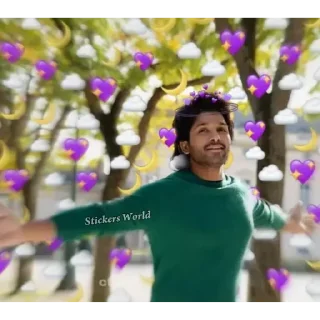 Telegram sticker 🕺 @StickersWorld_Offl Crush Stickers