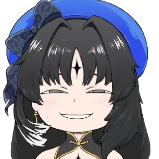 Telegram sticker 😏 @Waves_Wuthering