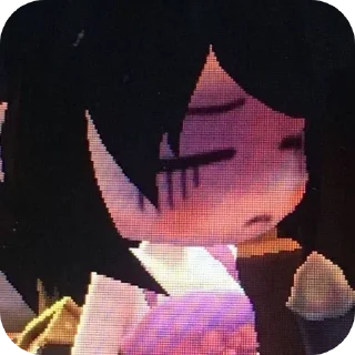 Telegram sticker 😔 who&#039;s rae anyway? @ThyRaee