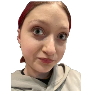 Telegram sticker 🧐 Похуїстка😝