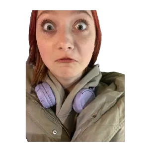 Sticker 😱 Похуїстка😝