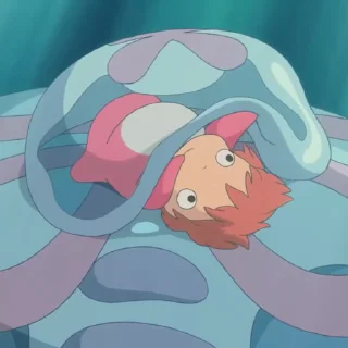 Video sticker 💧 Ponyo  @Stalpen