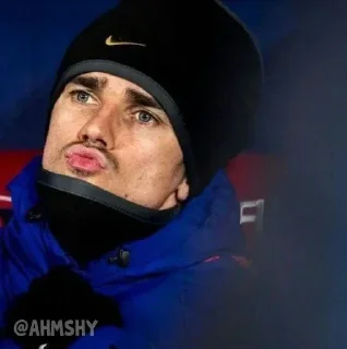 Telegram sticker 🔴 - ᗷY @ahMshY 𓉮 . Antoine Griezmann