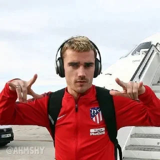 Video sticker 🔴 - ᗷY @ahMshY 𓉮 . Antoine Griezmann