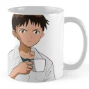 Video sticker 😐 SHINJI WITH A FUCKING CUP