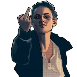 Telegram sticker 🖕 fuck