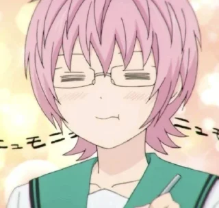 Video sticker 🌸 Saiki kusuo^._.^ :: @fStikBot