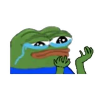 Telegram sticker 🥲 Pepe