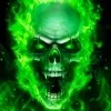 Video sticker 💀 blue skull - @tgem...