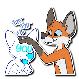 Video sticker 🤗 Rex the Fox