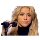 Телеграм стикер 😏 Shakira Stickers