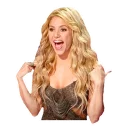 Телеграм стикер 😄 Shakira Stickers