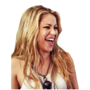 Телеграм стикер 😂 Shakira Stickers