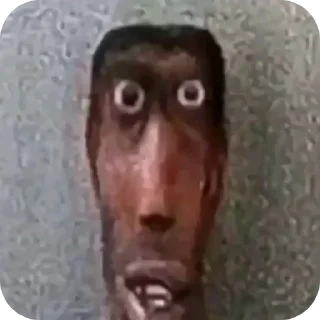 Телеграм стикер 😳 Gubashlep