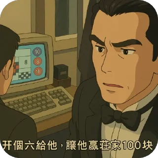 Telegram stiker 🫥 Thomas 吉卜力風格梗圖