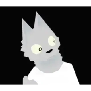 Telegram sticker 🖤 Mau makan apa?