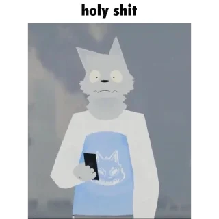 Telegram sticker 🖤 Mau makan apa?