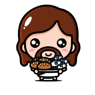 Телеграм стикер 🌟 Baby Jesus Christ :: @toplyanao