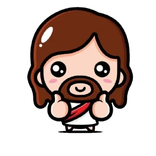 Телеграм стикер 🌟 Baby Jesus Christ :: @toplyanao