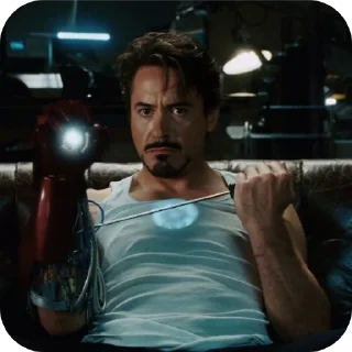 Video sticker 😎 Tony stark @VON_zoro