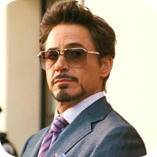 Telegram sticker 💇 Tony stark @VON_zoro