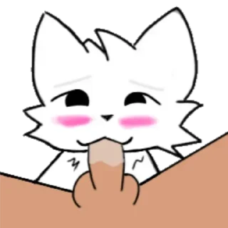Sticker 🍆 Фембой ➡️ @Ctikerubot