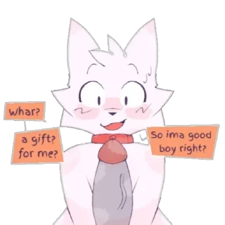 Telegram sticker 🍆 Фембой ➡️ @Ctikerubot