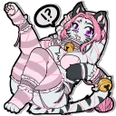Telegram sticker ⁉ Splice's pet play pack by Loveless Kia
