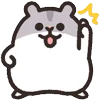 Video sticker 👍 Rounded Hamster (@...