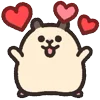 Video sticker ❤️ Rounded Hamster (@...