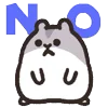 Video sticker ❌ Rounded Hamster (@...