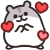 Video sticker 🥰 Rounded Hamster (@...