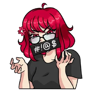 Video sticker 🤬 МИРАЙ | @miraicall